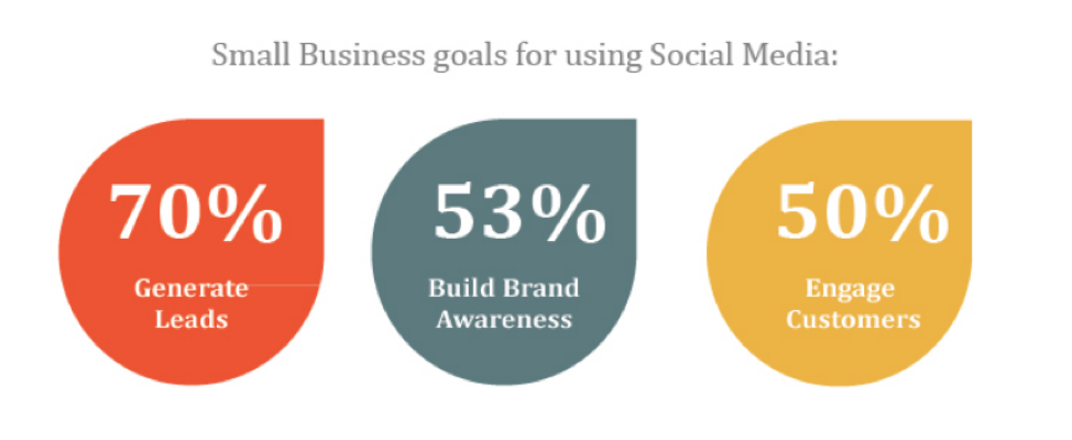 Small Businesses use Social Media