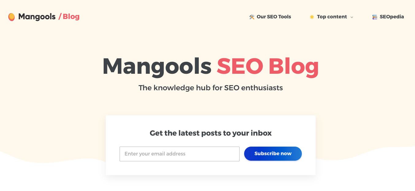 Mangools SEO Blog