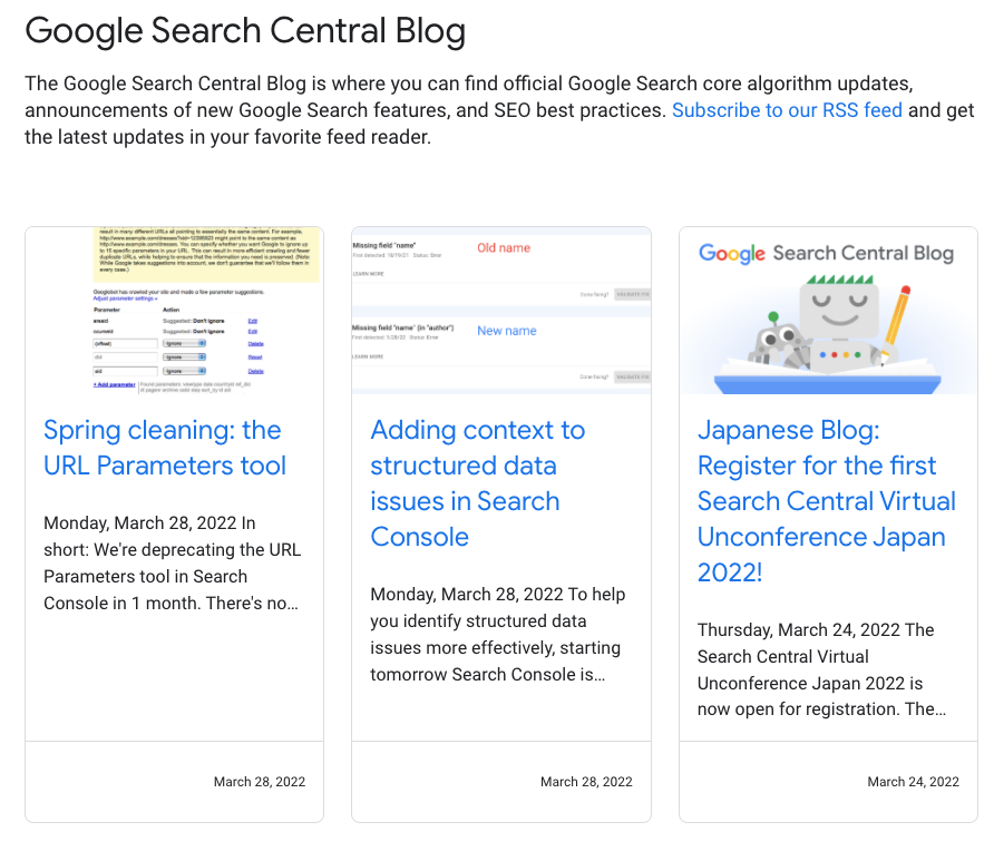 Google Search Central Blog